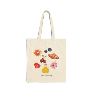 Farmer's Mrkt Run Canvas Tote