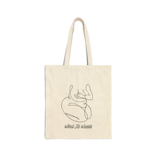 What Lo Wants Canvas Tote