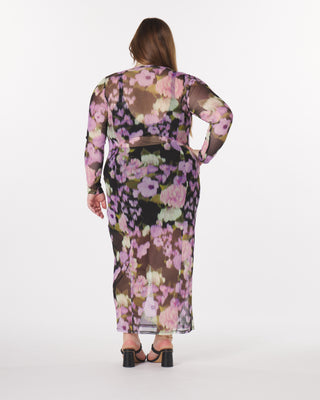 “Florencia” Maxi Dress in Jaded Floral