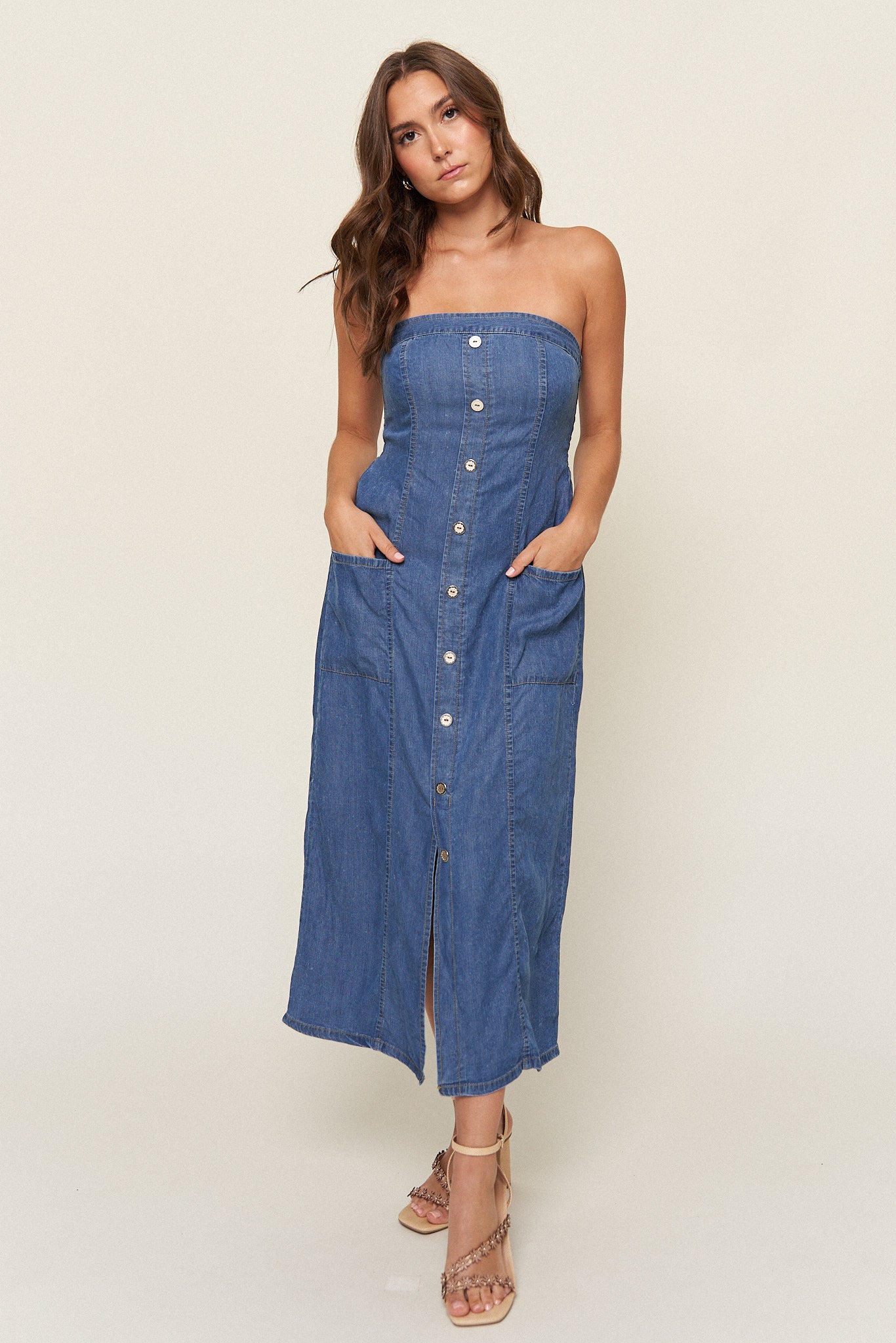 Tahoma Tencel Denim Dress What Lo Wants Tahoma Tencel Denim Dress What Lo Wants