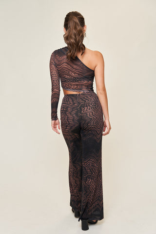 Lindsey Mesh O-Ring Pant