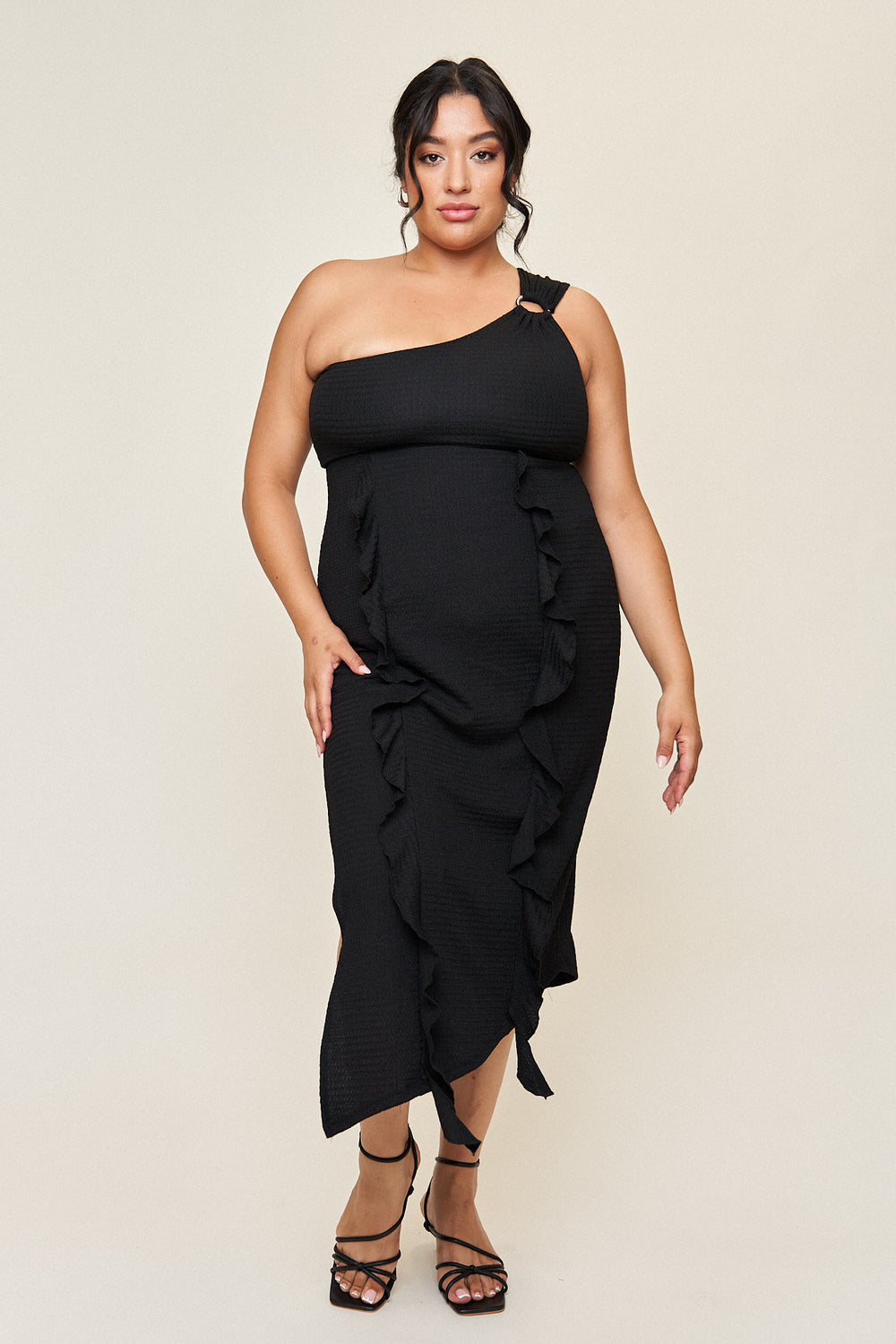 Bad Reputation O-Ring Long Sleeve Dress