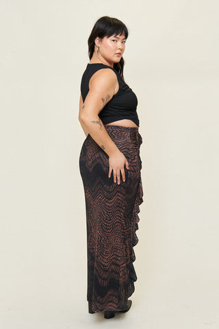 Georgia Mesh Maxi Skirt