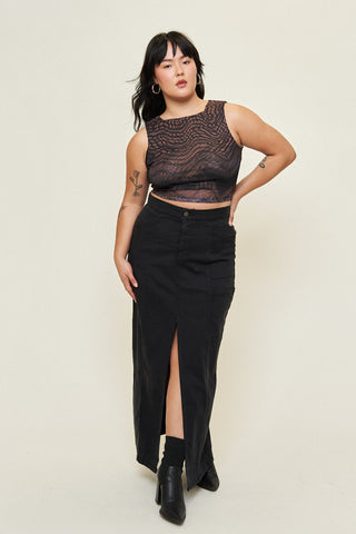 Becca Mesh Top